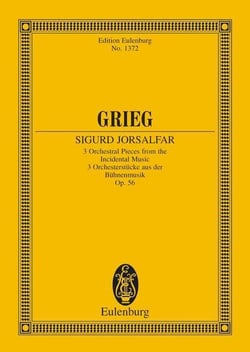 Sigurd jorsalfar op. 56 poche