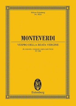 Vespro della beata vergine poche