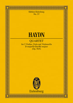 Quartetto op. 76 n. 5 re (hob iii/79) poche