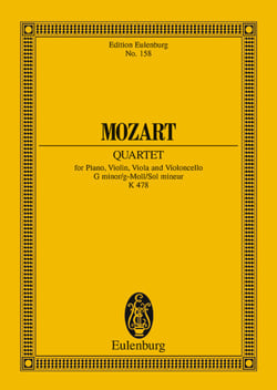 Klavierquartet g kv478 poche