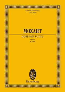 Cosi fan tutte kv588 poche