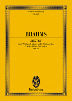 Streichsextet g op.36 poche