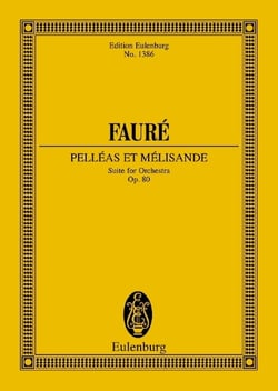 Pelleas et melisande op. 80 poche