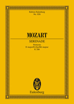 Serenata n. 8 re (notturno) k 286 poche