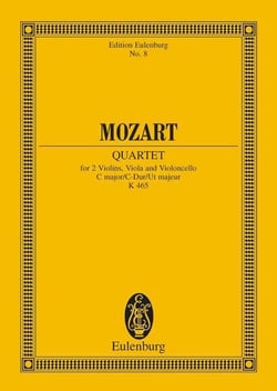 String quartet c major kv 465 poche