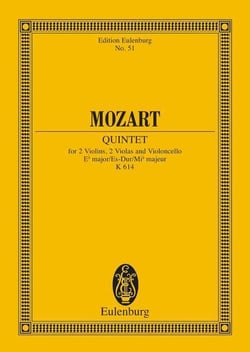 String quintet eb major kv 614 poche