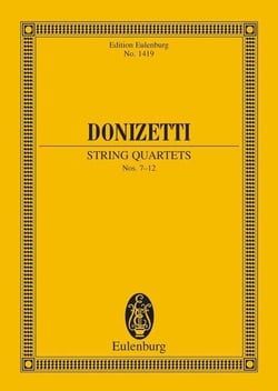 String quartets no. 7-12 poche