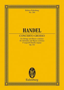 Concerto grosso f major op. 6/2 hwv 320 poche
