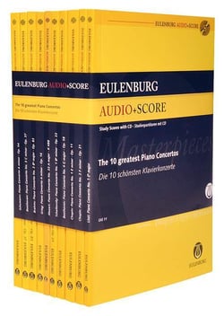 The 10 greatest piano concertos poche +cd