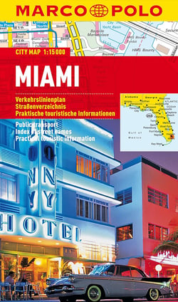 Plan de ville miami 1:15000