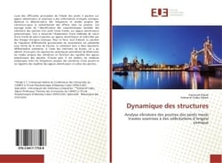 Dynamique des structures : Analyse vibratoire des poutrès des ponts mono travees soumises A des sollicitations sismiques