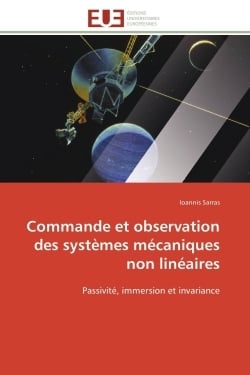 Commande et observation des systemes mecaniques non lineaires