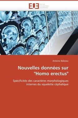 Nouvelles donnees sur "homo erectus"