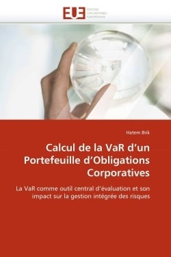 Calcul de la var d'un portefeuille d'obligations corporatives