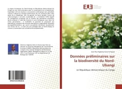Données préliminaires sur la biodiversité du Nord-Ubangi : en République démocratique du Congo