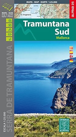 Mallorca-tramuntana sud - 1/25.000