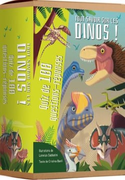 Tout savoir sur les dinos ! Quiz de 100 questions-réponses