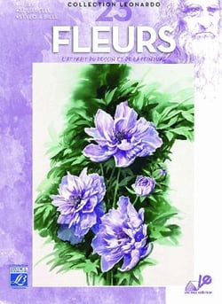 Album d'étude Leonardo n°23 fleurs