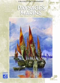 Album d'étude Leonardo n°27 paysages marins
