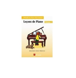 Lecons de piano, volume 3 methode de piano hal leonard - piano -  recueil