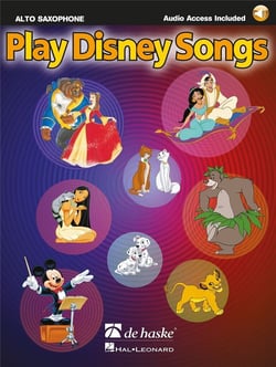 Jaap kastelein -  play disney songs - saxophone alto - recueil + enregistrement(s) en ligne