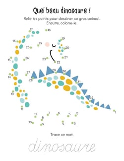 Kits d'activités manuelles - Les dinosaures