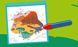 Mes dessins magiques - Les dinosaures