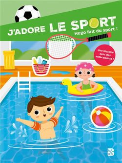 J'adore le sport - Hugo fait du sport (une histoire à coller)