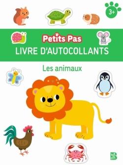 Petits Pas - Livre d'autocollants - Les animaux