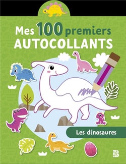 Mes 100 premiers autocollants - Les dinosaures