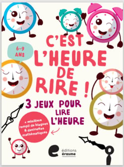 C'est l'heure de rire ! - 3 jeux pour lire