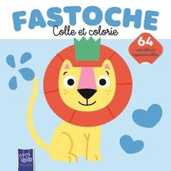 Le Lion -  Fastoche colle et colorie