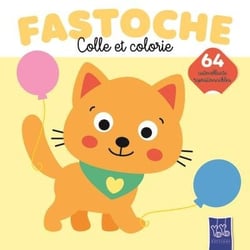Le Chat - Fastoche colle et colorie