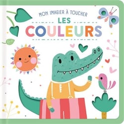 Mon imagier à toucher : Les couleurs