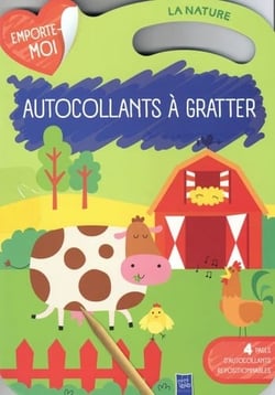 La nature - Autocollants à gratter