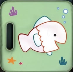 Livre bain : Le poisson