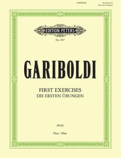 Giuseppe gariboldi : first exercises - die ersten ubungen - flute traversiere