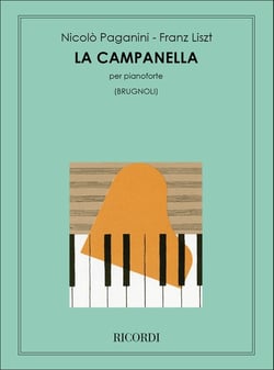 Franz liszt  : grandi studi da nicolo paganini : la campanella - piano