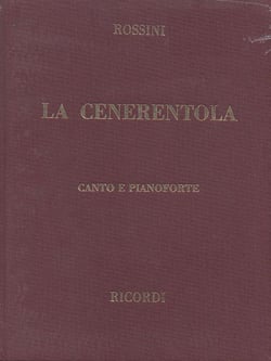 Gioachino rossini  :  la cenerentola - ed. tradizionale (parenti) - opera completa