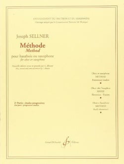 Méthode Tome 2 : études progressives pour hautbois ou saxophone