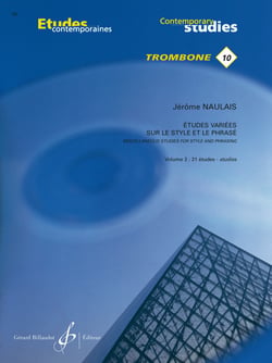 Etudes variees - style phrase - vol 2 : 21 etudes - trombone