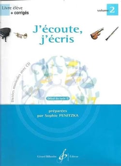 J'écoute, j'écris - volume 2 - méthode