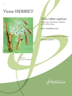 Trois valses caprices - d'apres les compositions originales du dr amiot - edition bilingue