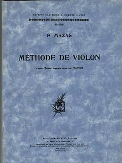 Jacques-fereol mazas : methode de violon