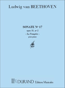 Ludwig van beethoven : sonate numero 17 en re mineur op.31 n.2 piano