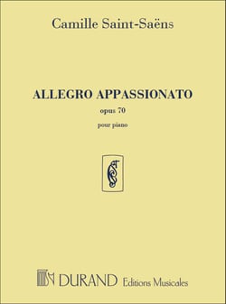 Camille saint-saens  : allegro appassionato opus 70 - piano