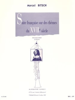 Marcel bitsch : suite francaise sur des themes du 17 eme sicle - hautbois et piano