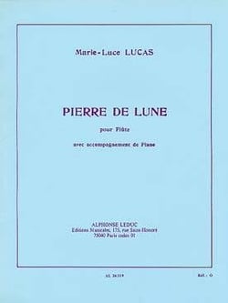 Marie luce lucas : pierre de lune - flute traversiere et piano