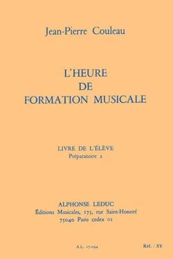 Jean-pierre couleau: l'heure de formation musicale - preparatoire 2/livre de l'eleve
