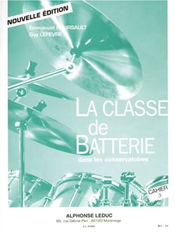 Emmanuel boursault & guy lefevre : la classe de batterie dans les conservatoires 3